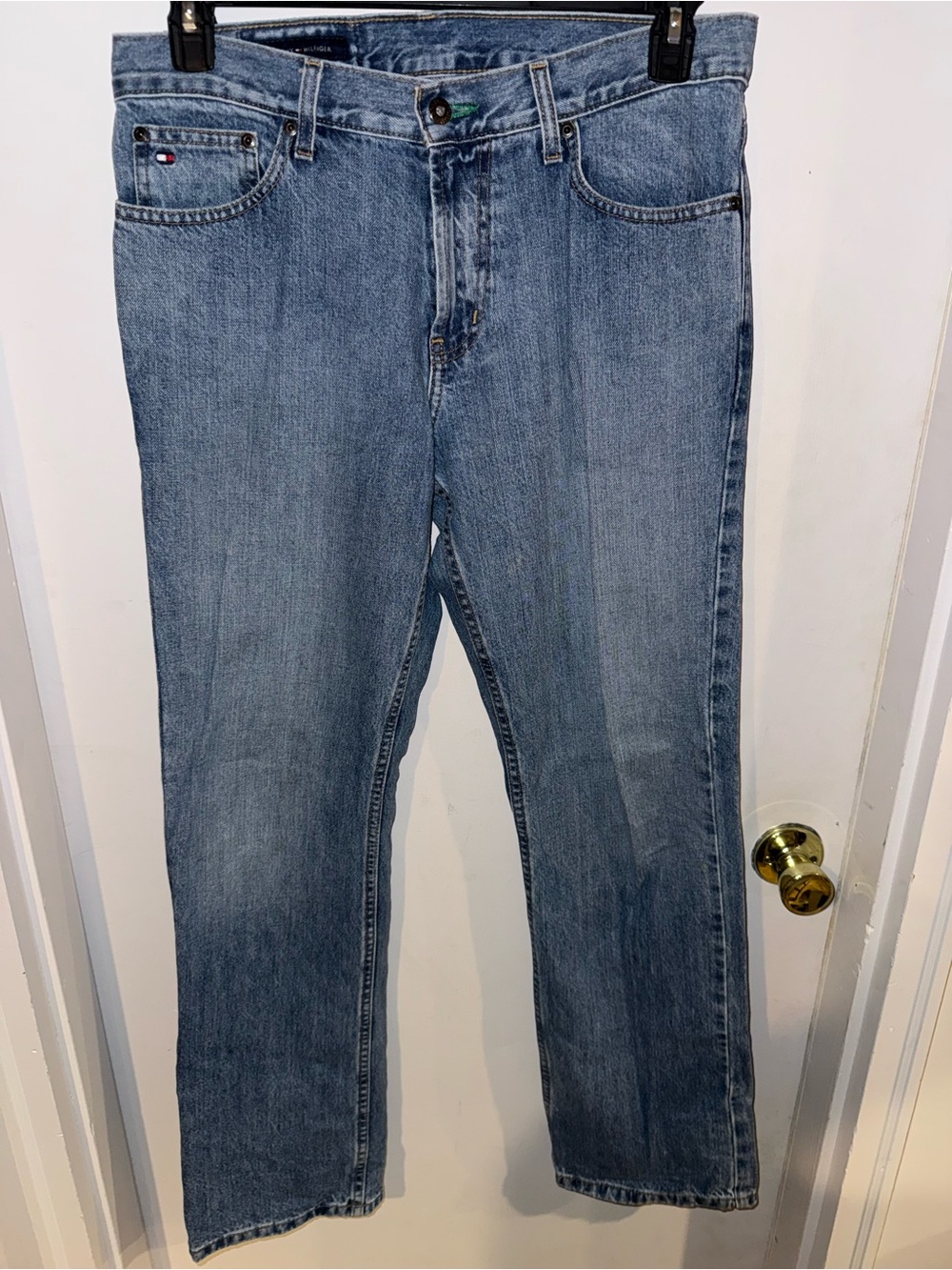 Tommy Hilfiger Freedom Jean 30/32 Light Blue Straight Jeans
